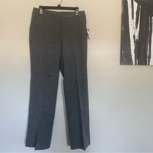 NWT Jones New York Women’s Gray dress pants. Size 8. No imperfections. Straight